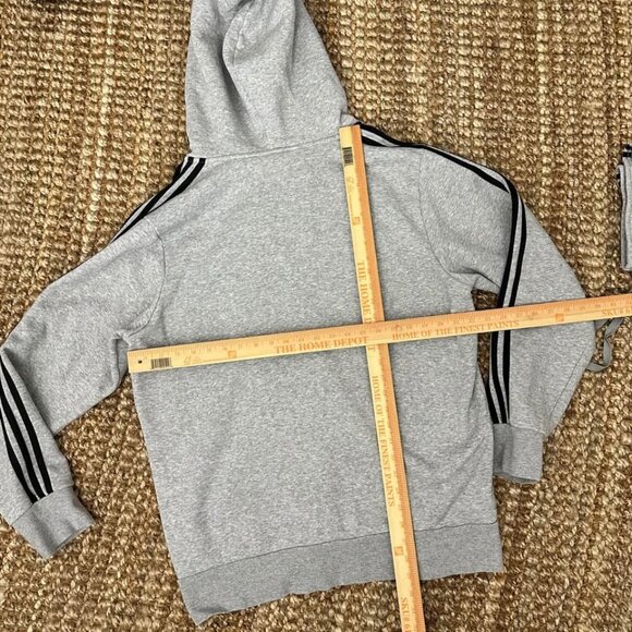 Adidas Essentials Tracksuit (Mens XL) 2 Piece Set Sweatsuit Gray - Picture 5 of 7